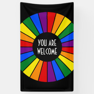 Lona Botón de rayos FLAG RAINBOW + tus ideas