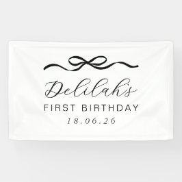 Lona Bow 1º cumpleaños