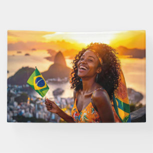LONA BRASIL - AMO BRASIL
