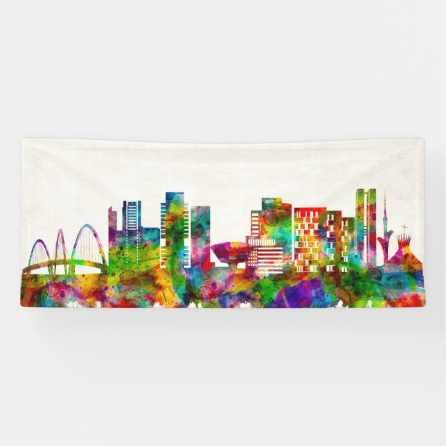 Lona Brasilia Brazil Skyline (Horizontal)