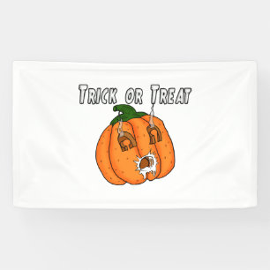 Lona Broma de regalos graciosos de calabaza Halloween