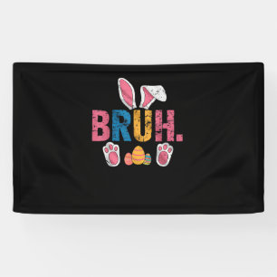 Lona Bruh Easter Bunny Cute Meme Para Niños _8