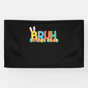 Lona Bruh Easter Bunny Cute Meme Para Niños _9
