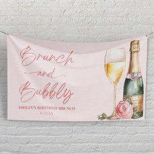Lona Brunch y Bubbly Mimosa Champagne Brunch de cumplea