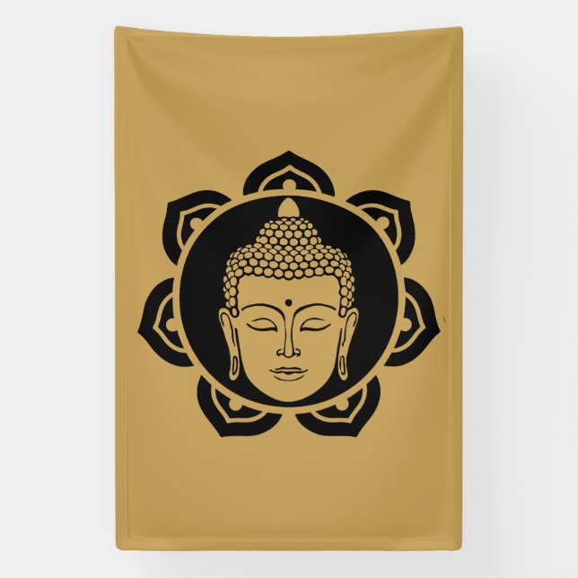 Lona Buda Vesak Buda Buda Purnima Día del Buda (Vertical)