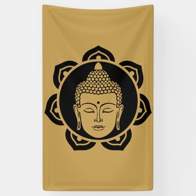 Lona Buda Vesak Buda Buda Purnima Día del Buda (Vertical)