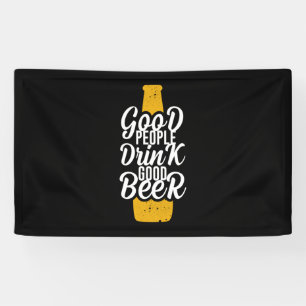 Lona Buena Gente Bebe Buena Cerveza