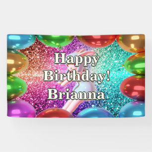 Lona Bunny Cheerhead Personalidad personalizada cumplea