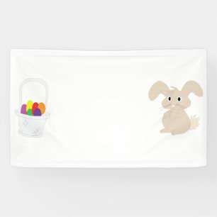 Lona Bunny de Pascua con canasta