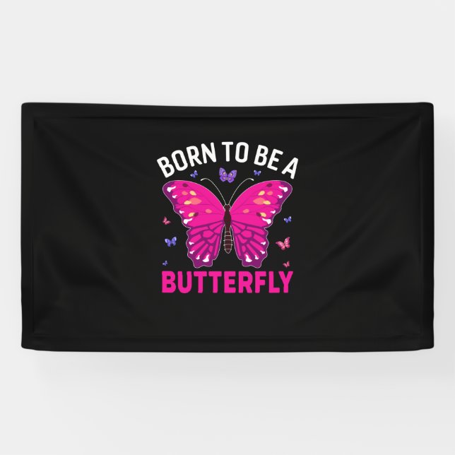 Lona Butterfly Gift | Born To Be A Butterfly (Horizontal)