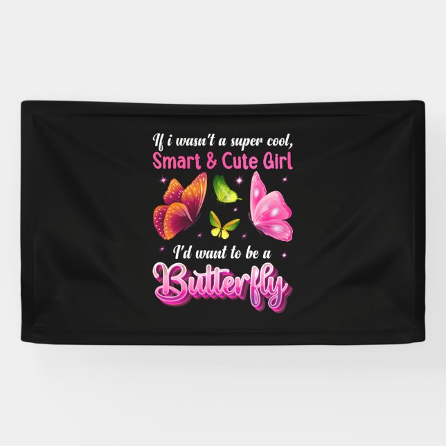 Lona Butterfly Gift | I Would Want To Be A Butterfly (Horizontal)