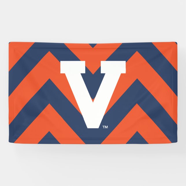 Lona Caballeros de Virginia Chevron (Horizontal)