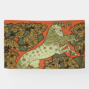 Lona Caballo Art Nouveau de Verneuil: Vintage Ecuestre