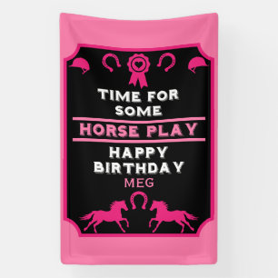 Lona Caballo de Cumpleaños