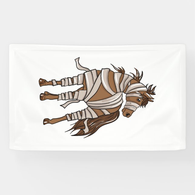 Lona Caballo Halloween (Horizontal)