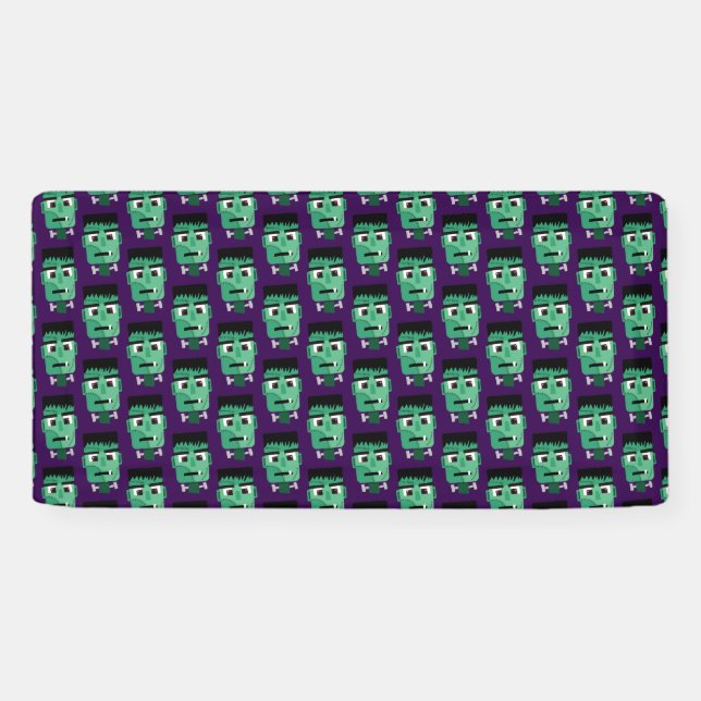 Lona Cabeza de Frankenstein Monster (Horizontal)