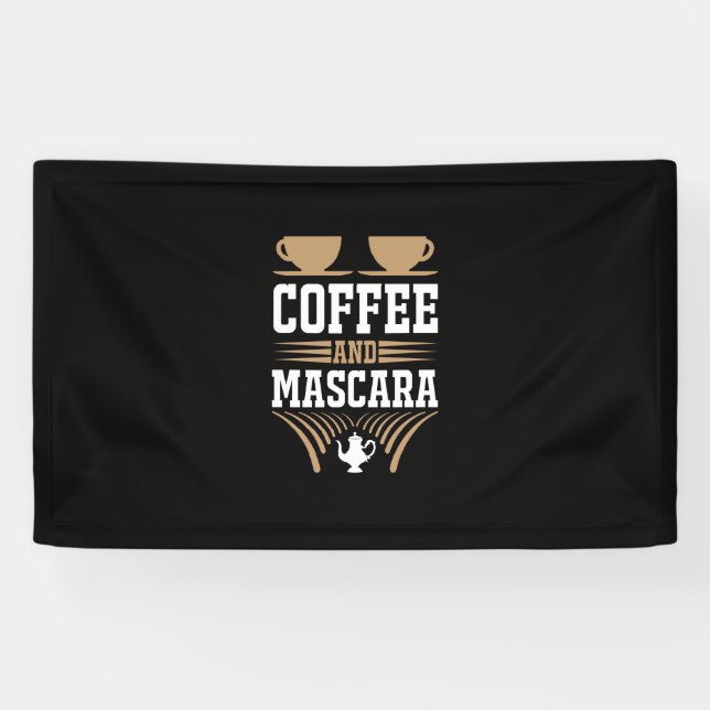 Lona Café De Arte Y Mascara (Horizontal)