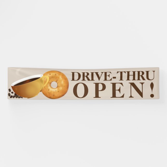 Lona Café y Bagel Drive Thru (Horizontal)