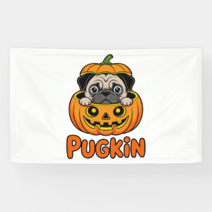 Lona Calabaza de Halloween, Perro de la Pumpkin