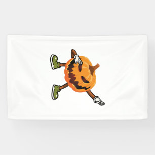 Lona Calabaza de Jack O Lantern haciendo dabbing de Hal