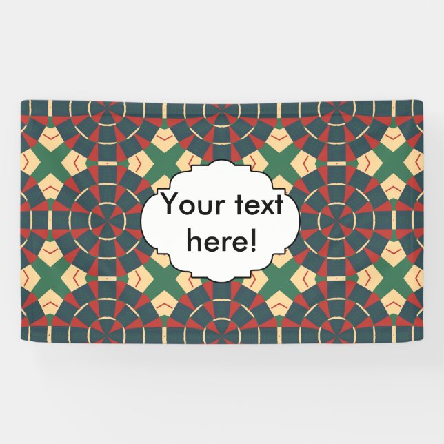 Lona Caleidoscopio manálico (Horizontal)