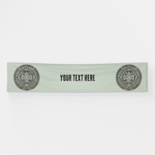 Lona Calendario maya 1 azteca mexicano de soles aztecos