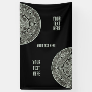 Lona Calendario maya 1 azteca mexicano de soles aztecos