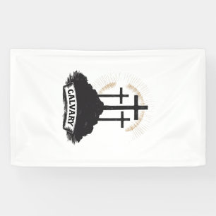 Lona Calvary Hill Jesús Remera Vintage Grabado Fe (1)