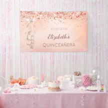 Calzado de baloncesto rosa de rosa Quinceanera