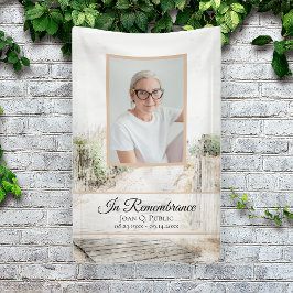 Lona Caminata en la playa Celebración del funeral de la