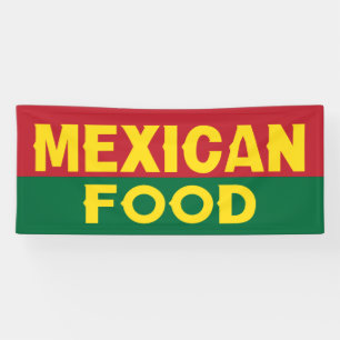 Lona Camión de comida mexicano o festival