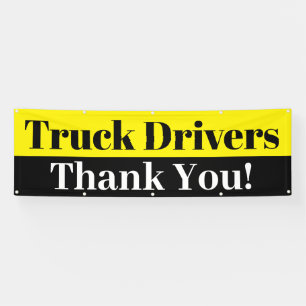 Lona Camioneros Gracias