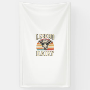 Lona Camisa de diseño de grabado vintage de vaca lecher