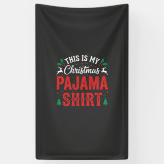 Lona Camisa de pijama divertida de Navidad
