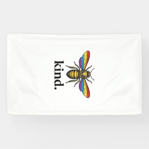 Lona Camisa Diseño Vintage Arcoíris Ala Abeja Amable (2