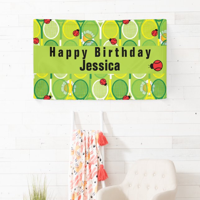 Lona Camisas de tenis cortas con pájaros (In situ)