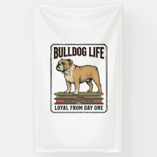 Lona Camiseta Amante del Bulldog Arte de Perro Grabado