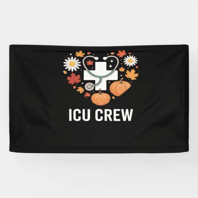 Lona camiseta clásica de la tripulación del icu (Horizontal)