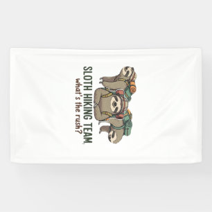 Lona Camiseta clásica divertida de perezoso haciendo se