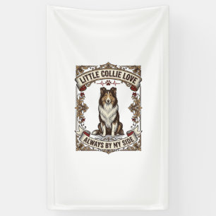 Lona Camiseta de Amante de Perro Collie con Cita de Gra