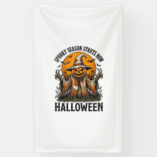 Lona Camiseta de Bruja Calabaza Espantapájaros de Hallo
