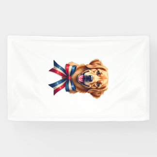 Lona Camiseta de cinta gemela del Golden Retriever patr