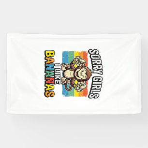 Lona Camiseta de diseño de grabado vintage de plátano d