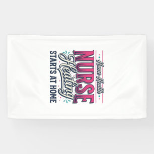 Lona Camiseta de enfermera de atención domiciliaria La