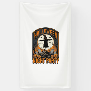 Lona Camiseta de espantapájaros de Halloween Fiesta de