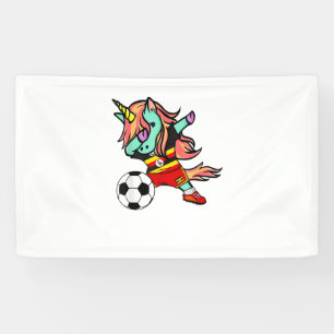 Lona Camiseta de fútbol de Uganda Unicorn Dab Ugandesa
