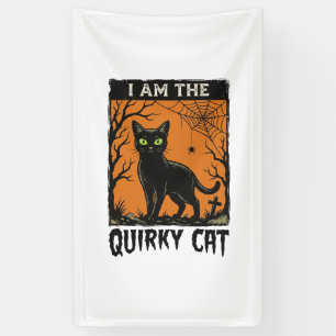 Lona Camiseta de grabado vintage de Halloween de gato p