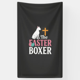 Lona Camiseta de grabado vintage de perro boxeador de P