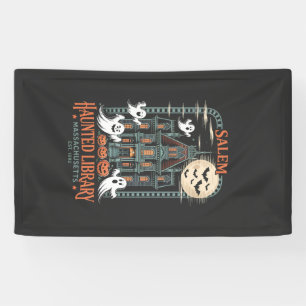 Lona Camiseta de Halloween de gusano de biblioteca embr