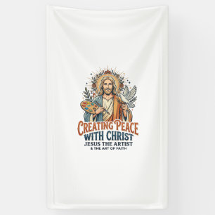Lona Camiseta de hobby de acuarela de Jesús Fe inspirad